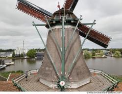 Photo Textures of Building Windmill